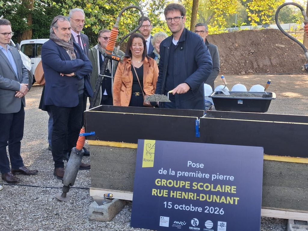 pose 1ère pierre